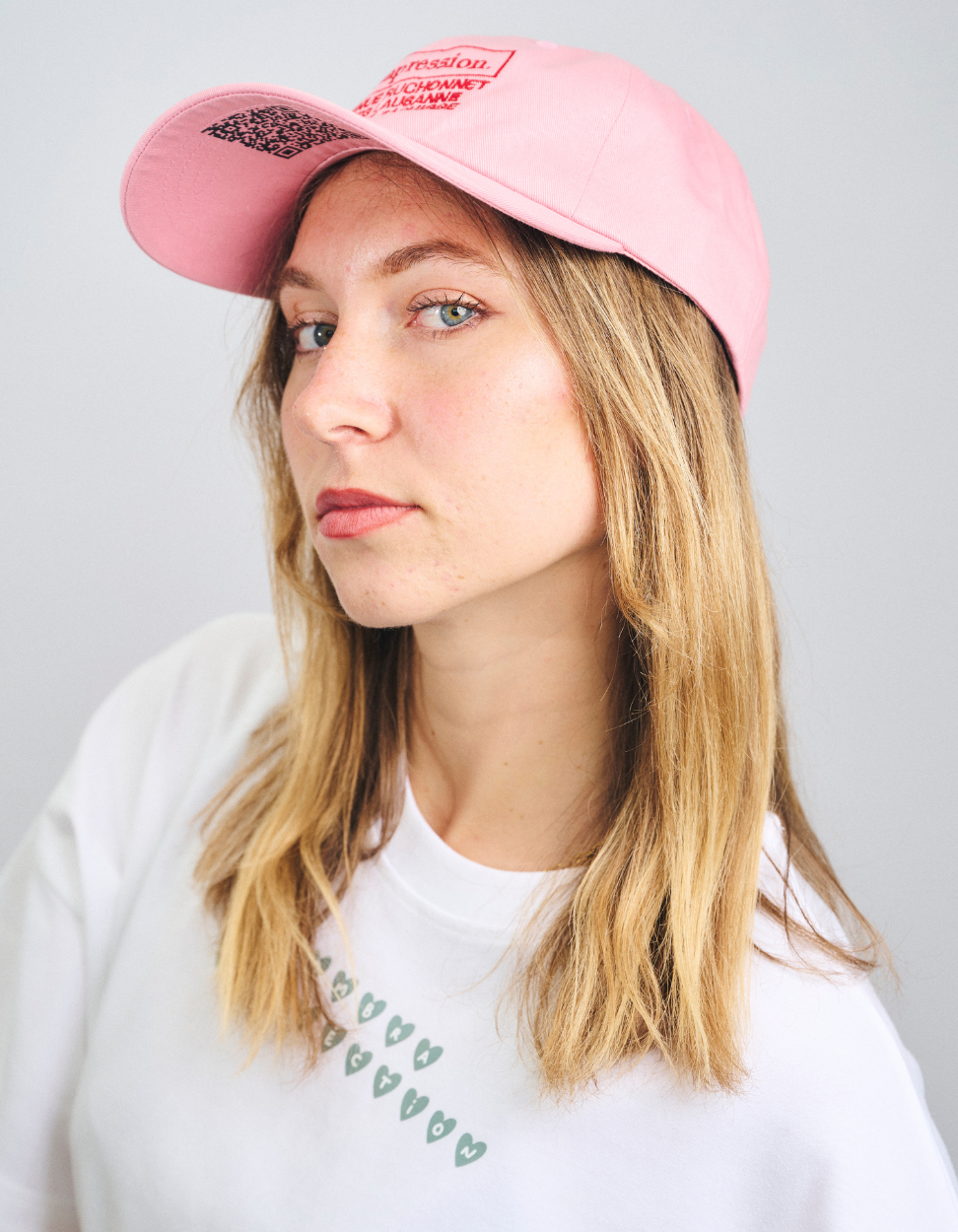 Casquette Rose X L'Impression Café