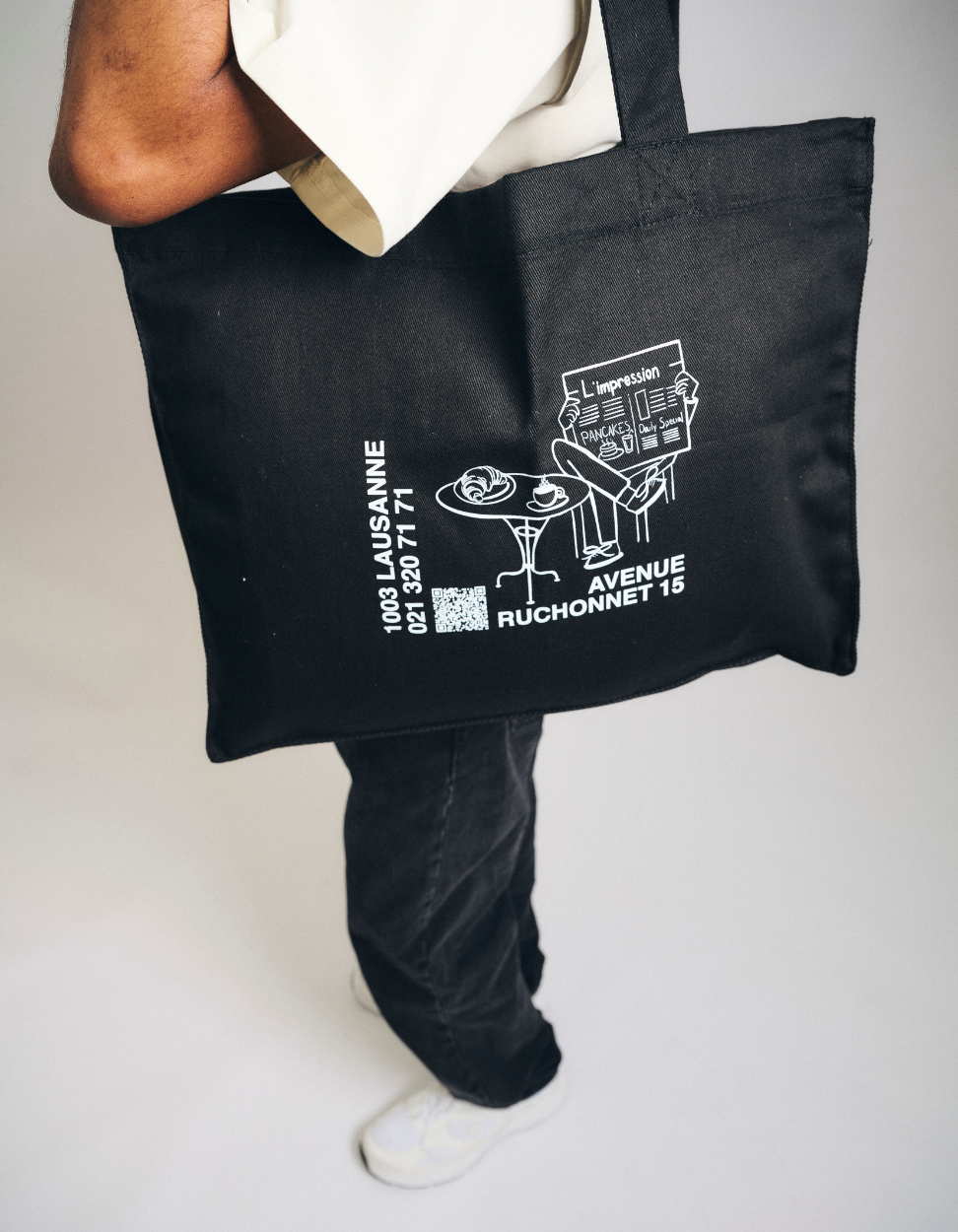 Tote Bag Beige X L'Impression Café
