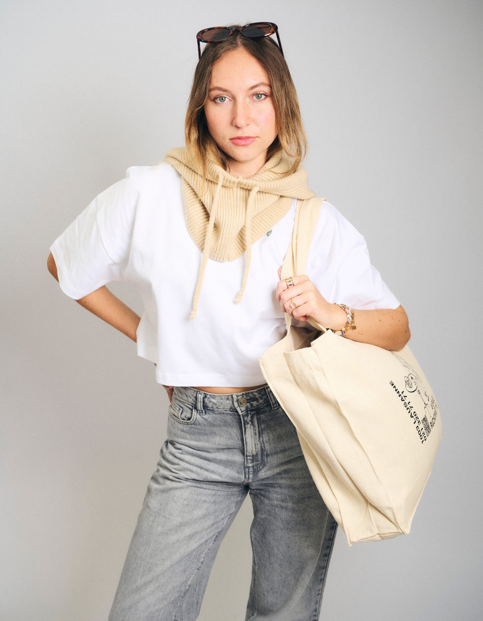 Tote Bag Beige X L'Impression Café