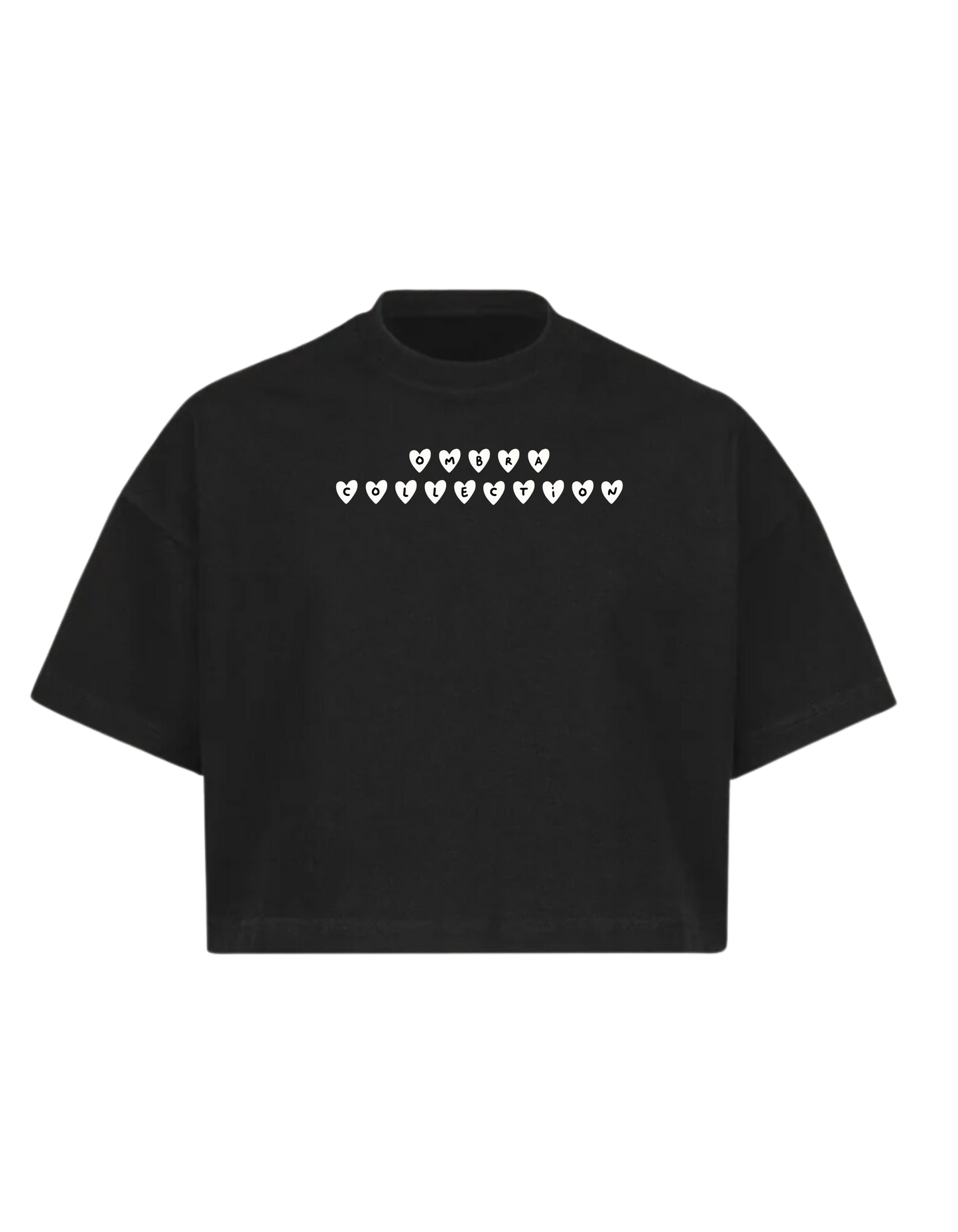 T-shirt Crop Noir Brunch Experience X L'Impression Café