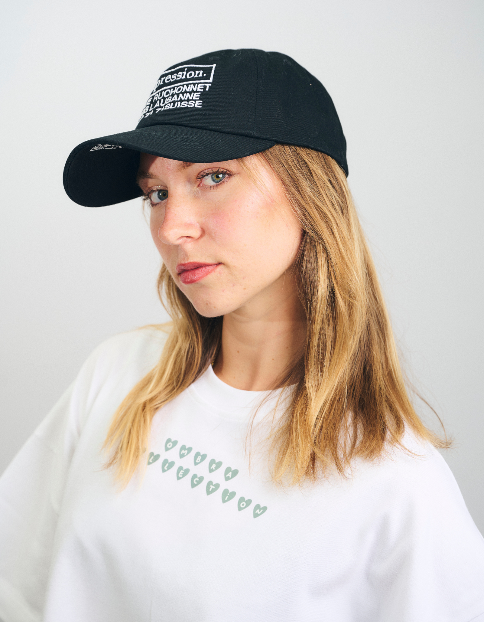 Casquette Noire X L'Impression Café